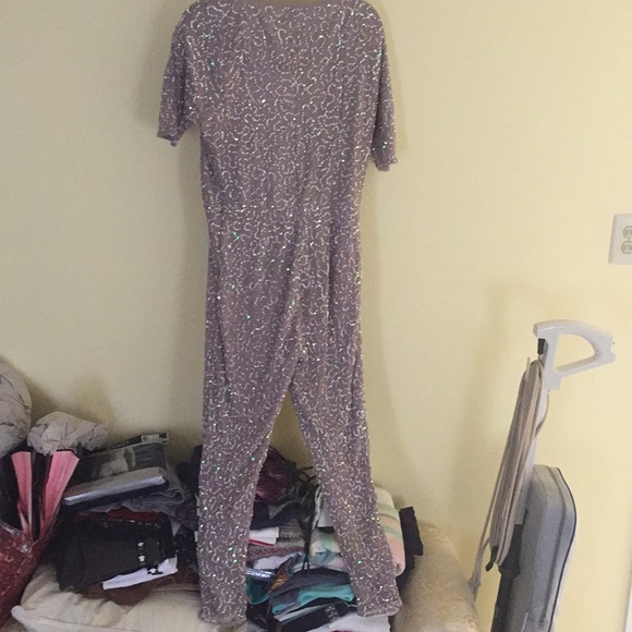 ASOS Premium Kimono Sequin Jumpsuit - Picture 5 of 5